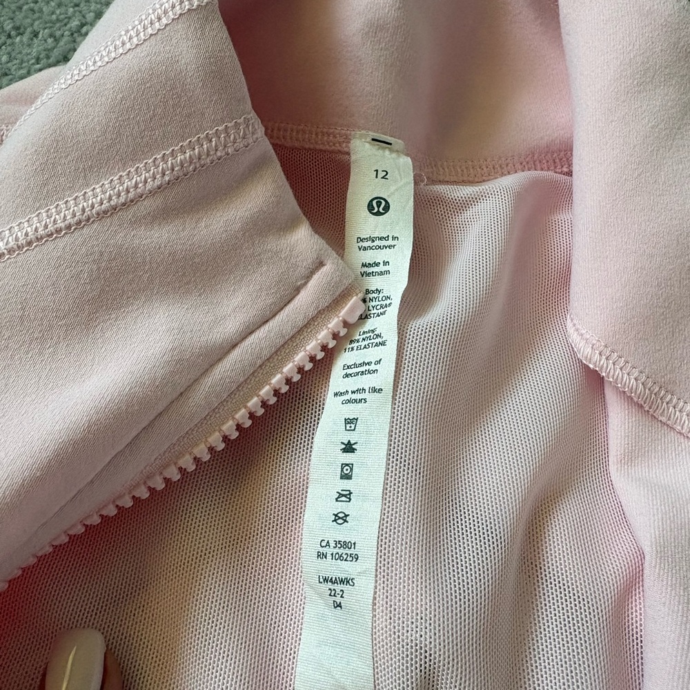Lululemon Define Pink Zip Up - Picture 5 of 6